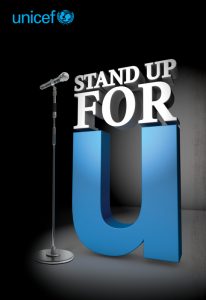 Read more about the article Stand up for U! 15 καλλιτέχνες σε μία παράσταση για την UNICEF και τα παιδιά