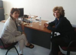 Read more about the article Συνάντηση της Αναπληρώτριας Υπουργού Παιδείας Σίας Ανανγωστοπούλου με την καθηγήτρια του Πανεπιστημίου Goldsmiths του Λονδίνου,Anna Furse